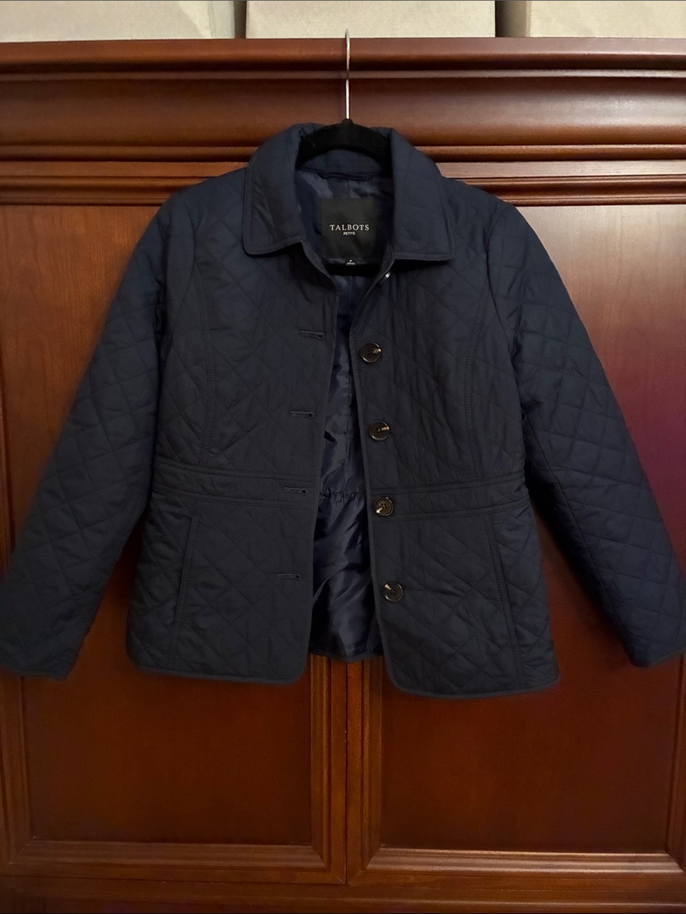 Quilted Button-Up Jacket